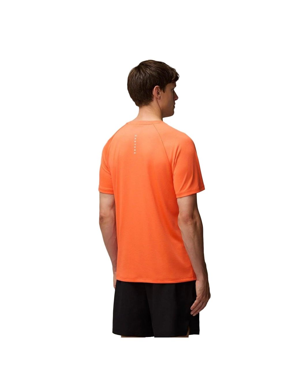 Castore Orange Adapt Training T-Shirt Polyester Activewear T-Shirts for men