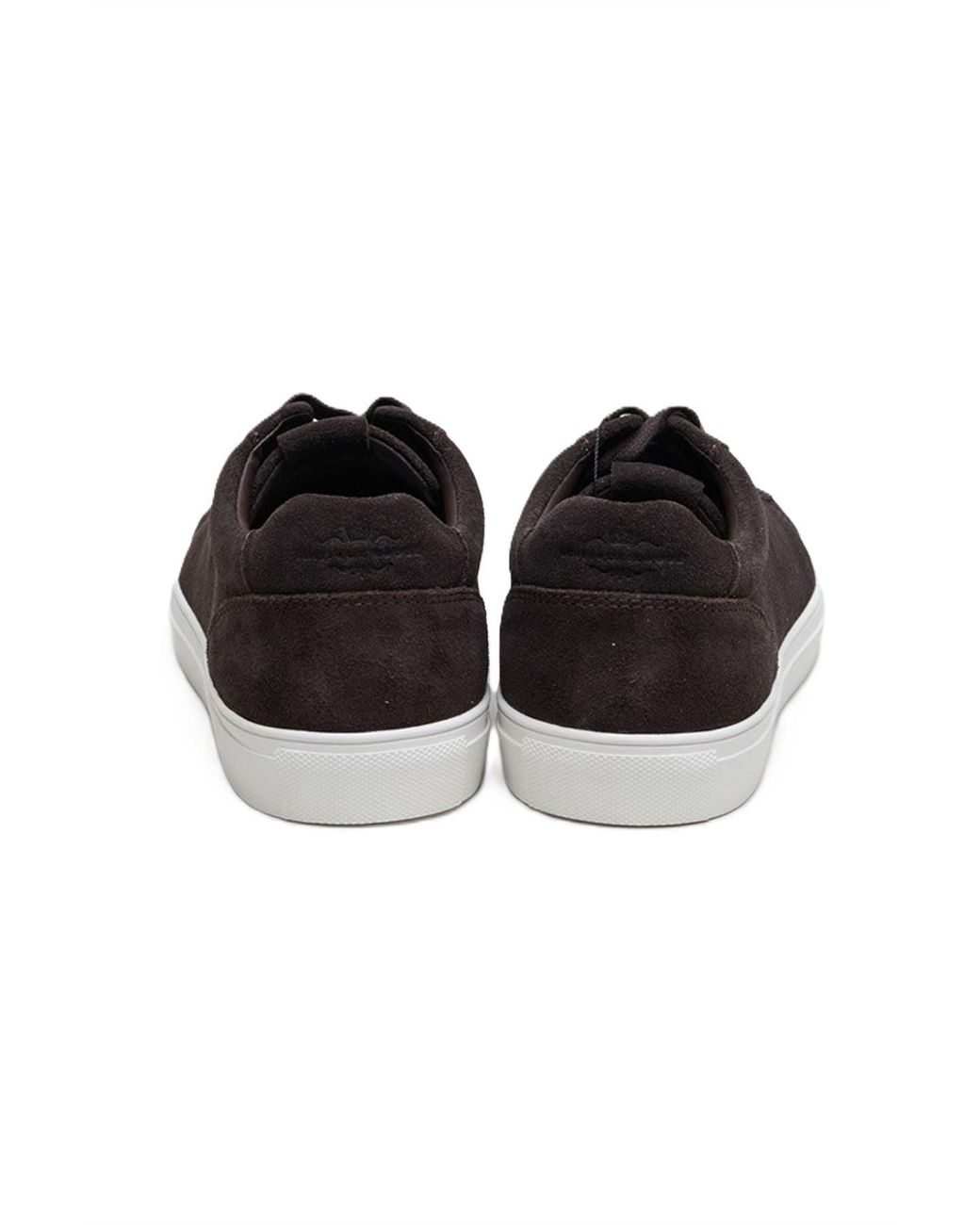 Antique Rogue Black Gibbs Suede Trainers for men