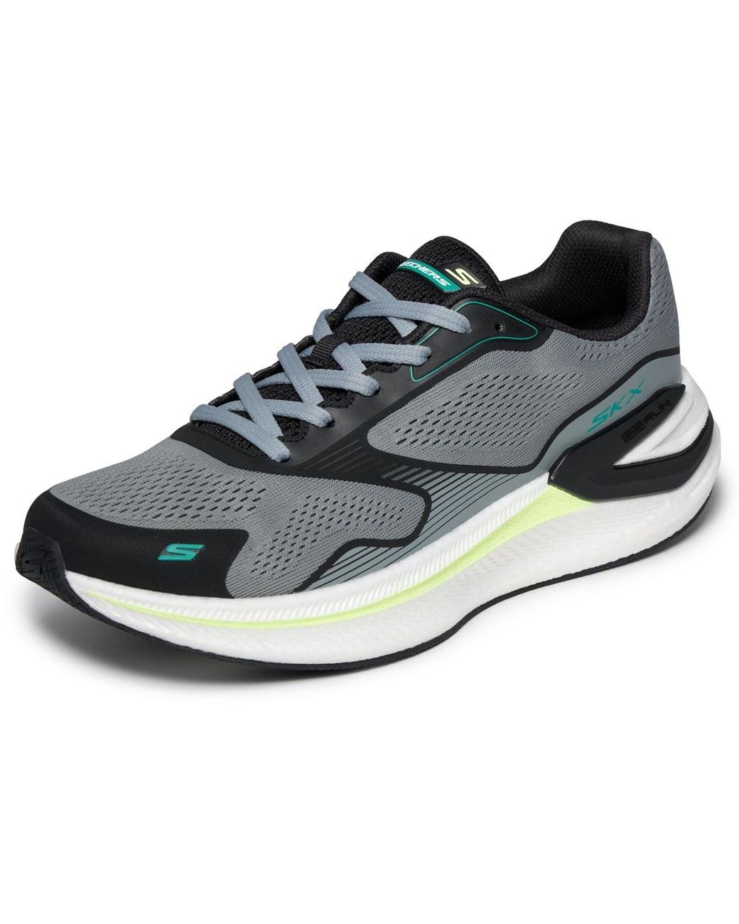 Skechers Gray Go Run Consistent Pro Corus Synthetic/Textile Trainers for men