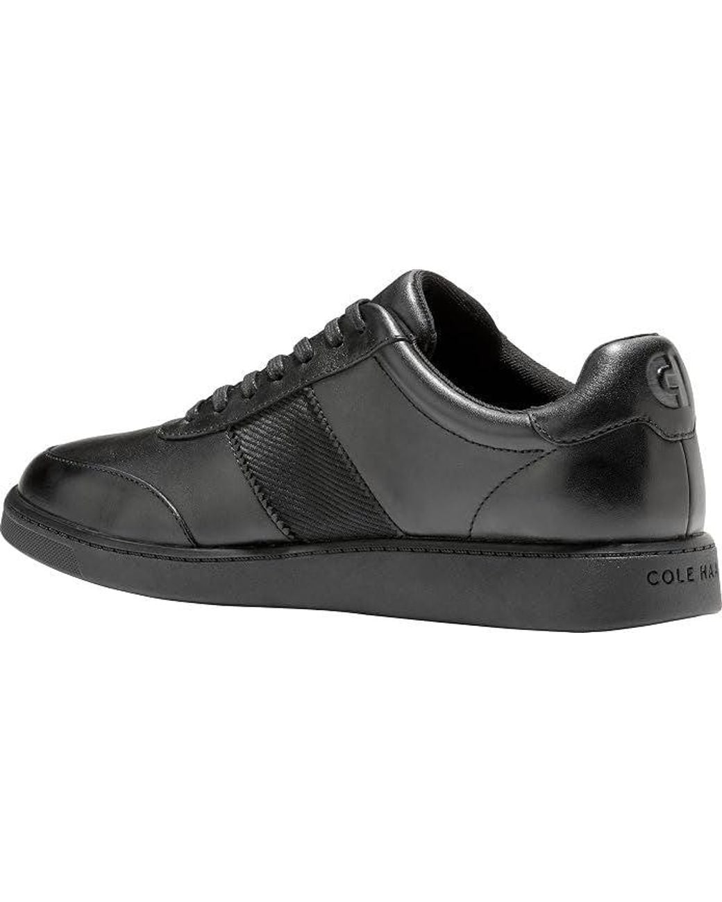 Cole Haan Black Grand Crosscourt Gates Leather Trainers for men