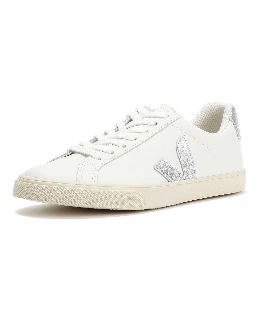 Veja White Esplar Leather Extra/ Trainers