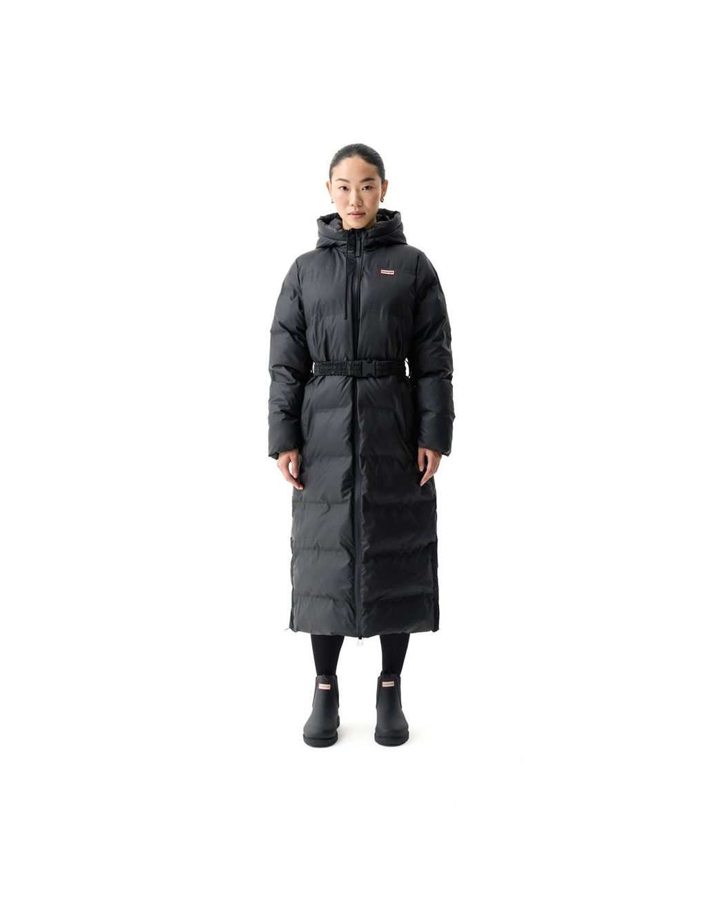 Hunter Black Hutchison Sonic Long Puffer Jackets
