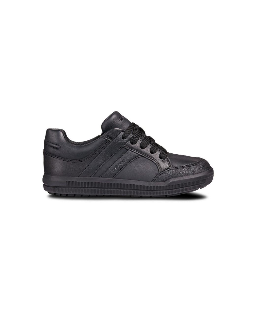Geox Black J Arzach B. D Leather Trainers