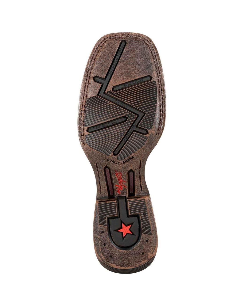 Durango Brown Lady Rebel Pro Leather Dark Earth/Amethyst Boots