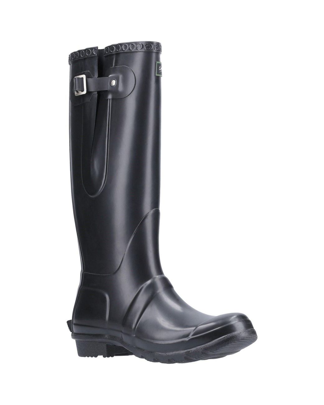 Cotswold Black Windsor Welly Rubber Wellington Boots