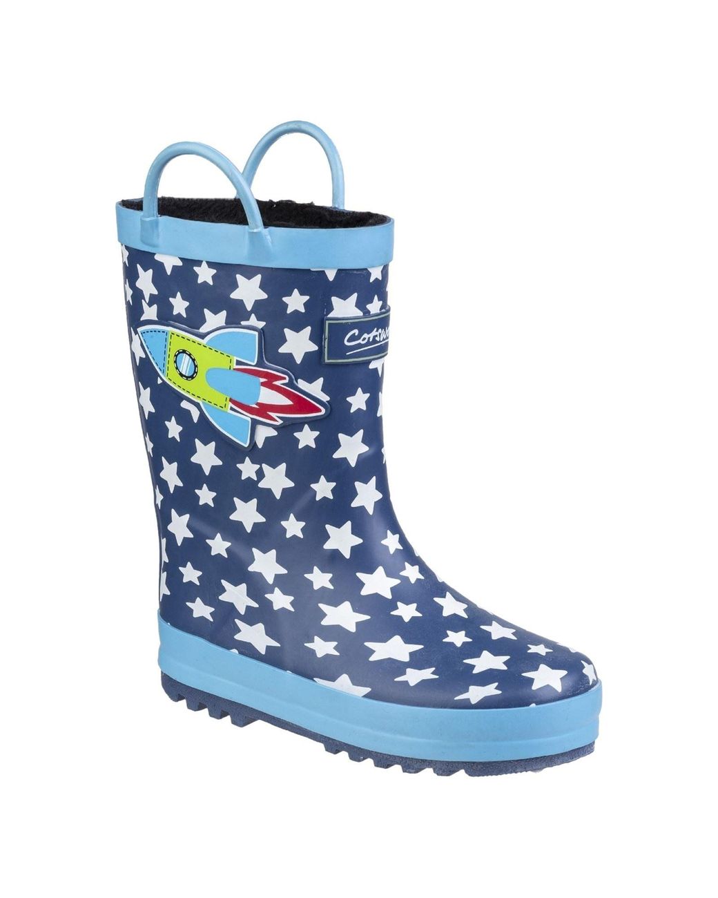 Cotswold Blue Sprinkle Rubber & Wellington Boots