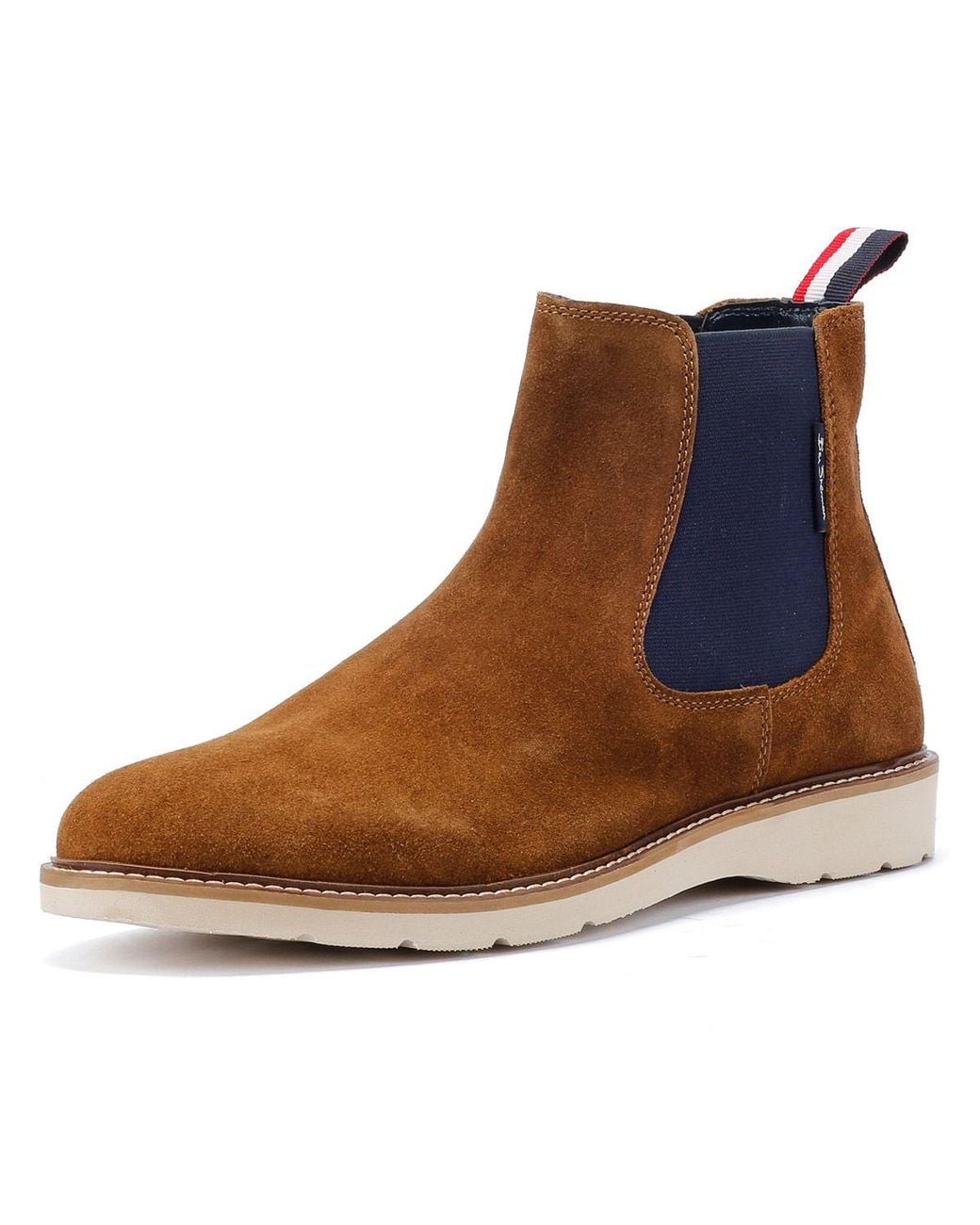 Ben Sherman Brown Hampton Suede Men's Tan Boots - Uk 11 for men