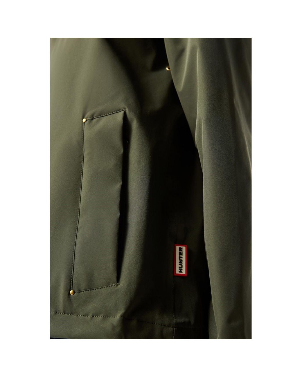 Hunter Green Original Lightweight Waterproof Rain Jacket