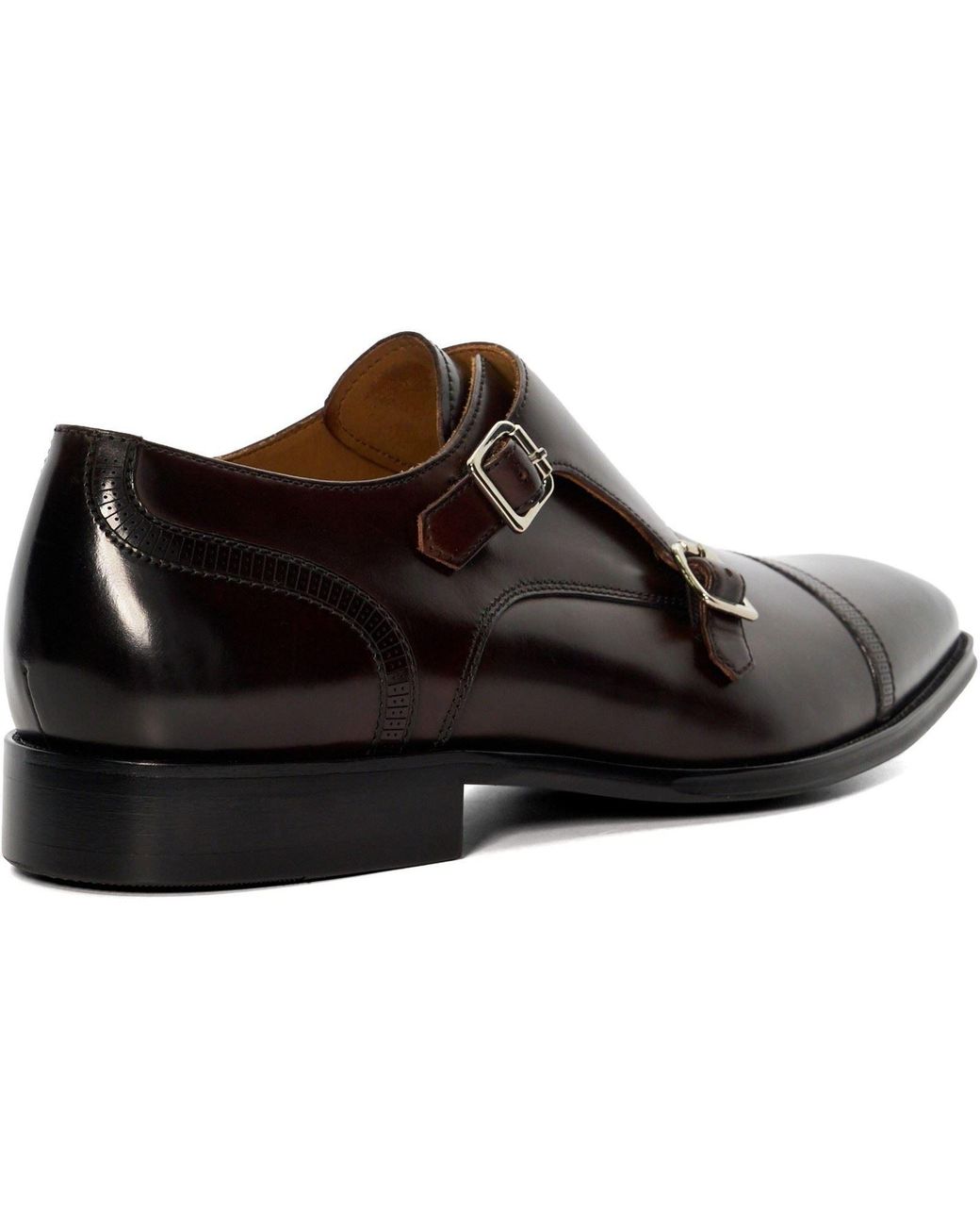Dune Brown Saloon Shoes for men