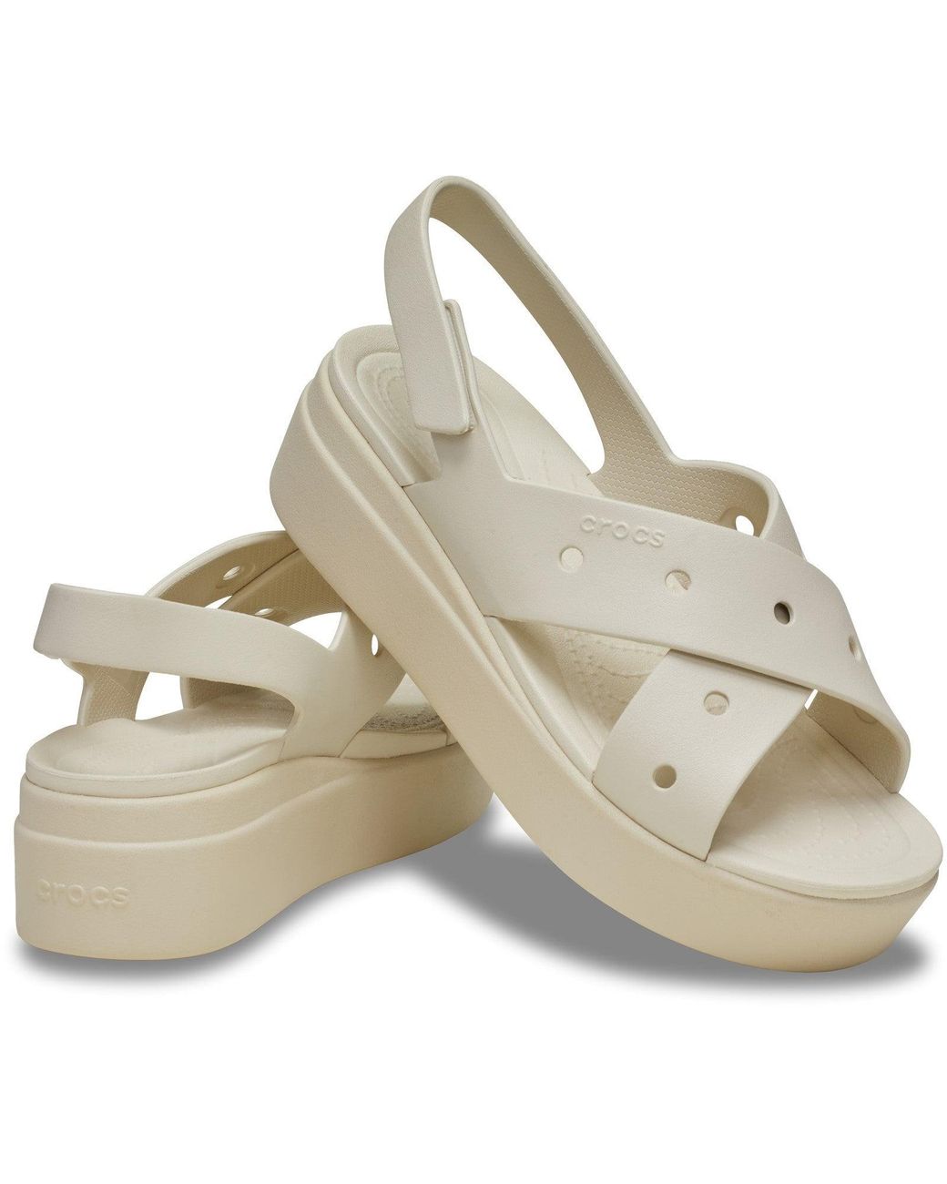 CROCSTM Metallic Brooklyn 4U Eva Frappe Sandals