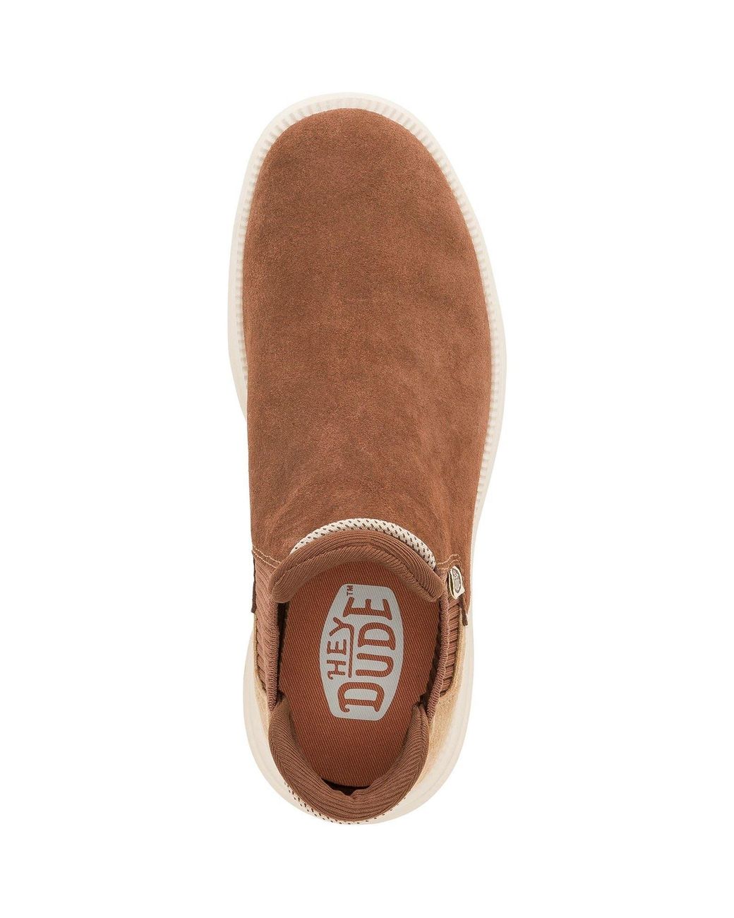 HeyDude Brown Branson Novelty Leather /Snake Boots