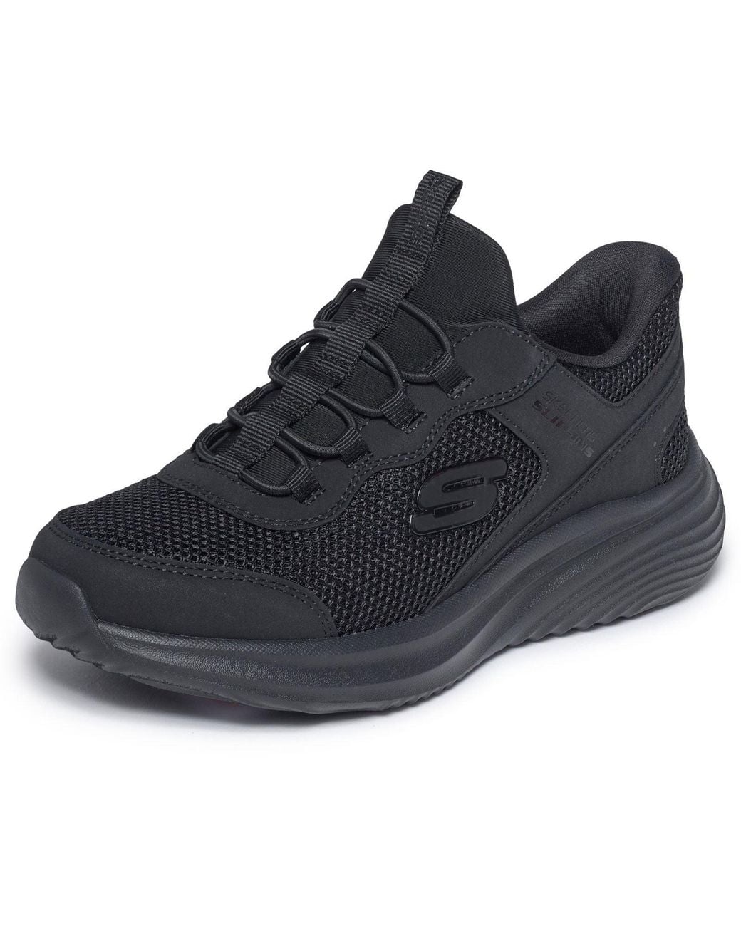 Skechers Black Bounder Pro Polyurethane Trainers