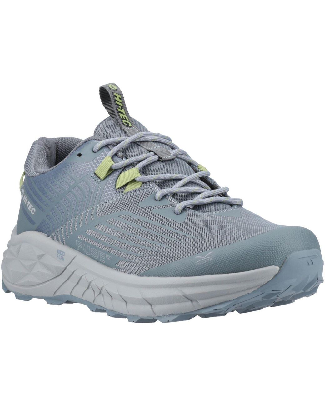 Hi-tec Blue Fuse Trail Low Synthetic Mesh Dark Slate/Stormy Weather Trainers for men