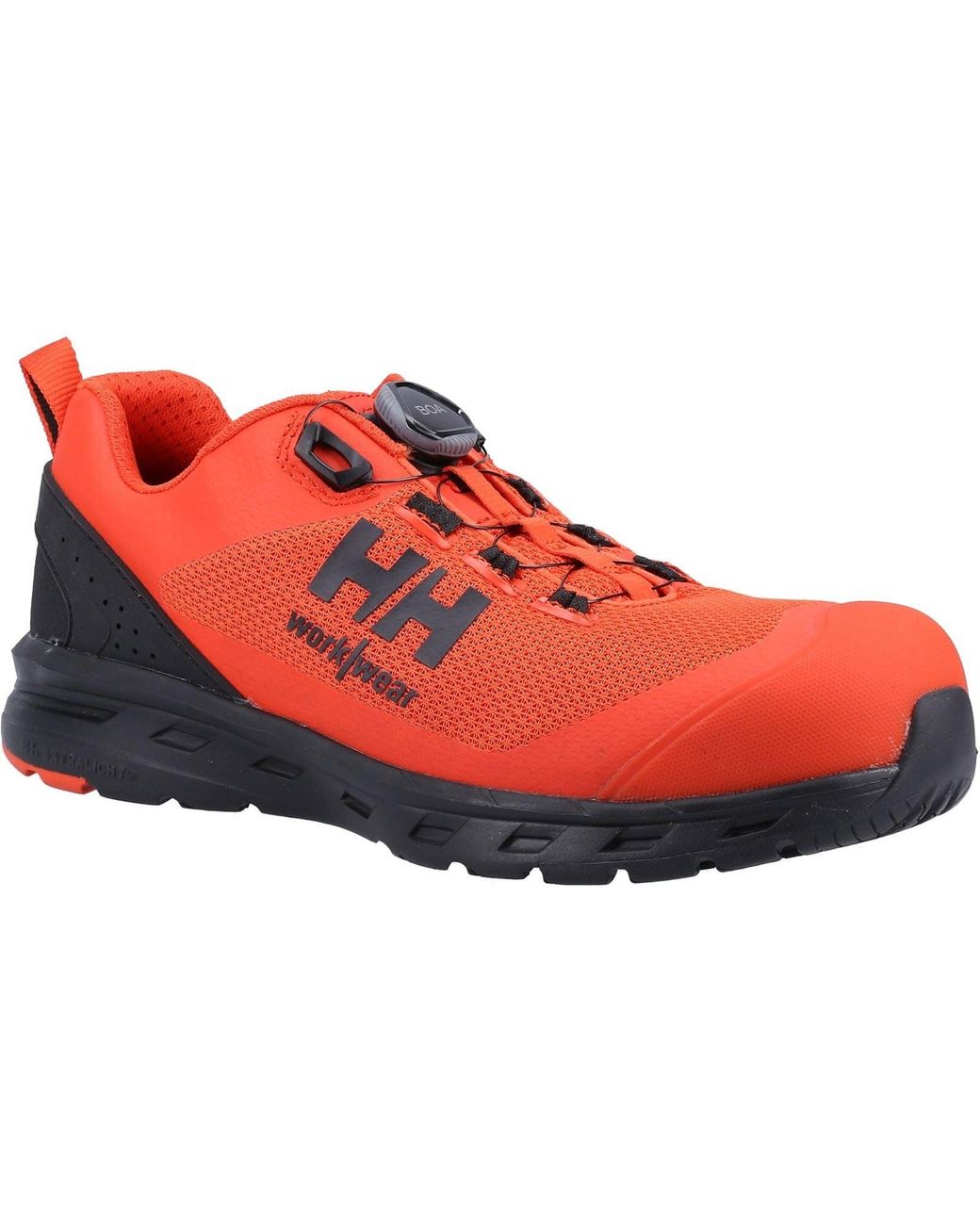 Helly Hansen Red Chelsea Evolution Synthetic Dark Shoes for men