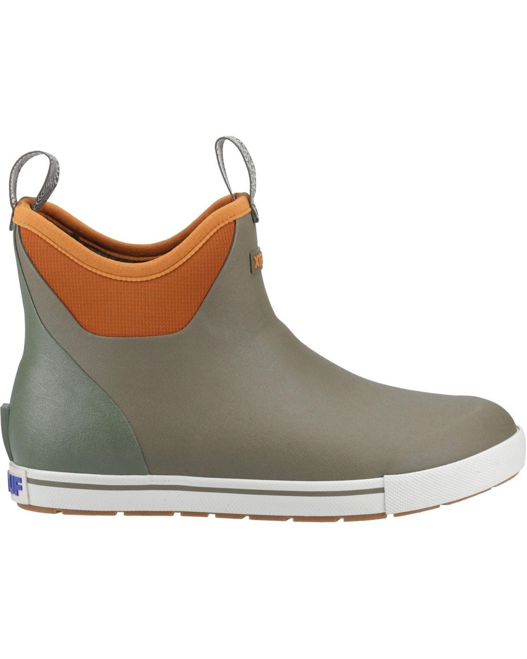 XtraTuf Brown Ankle Deck Camp Boot Rubber Wellington Boots