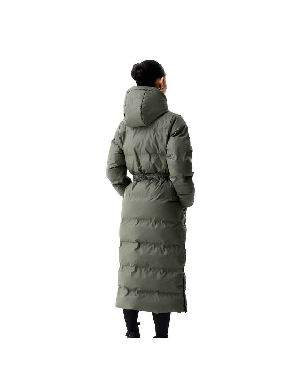 Hunter Green Hutchison Sonic Long Puffer Jacket