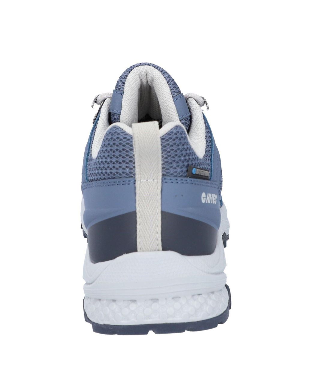 Hi-tec Blue Saunter Wp Synthetic Mesh Flintstone Hiking Boots