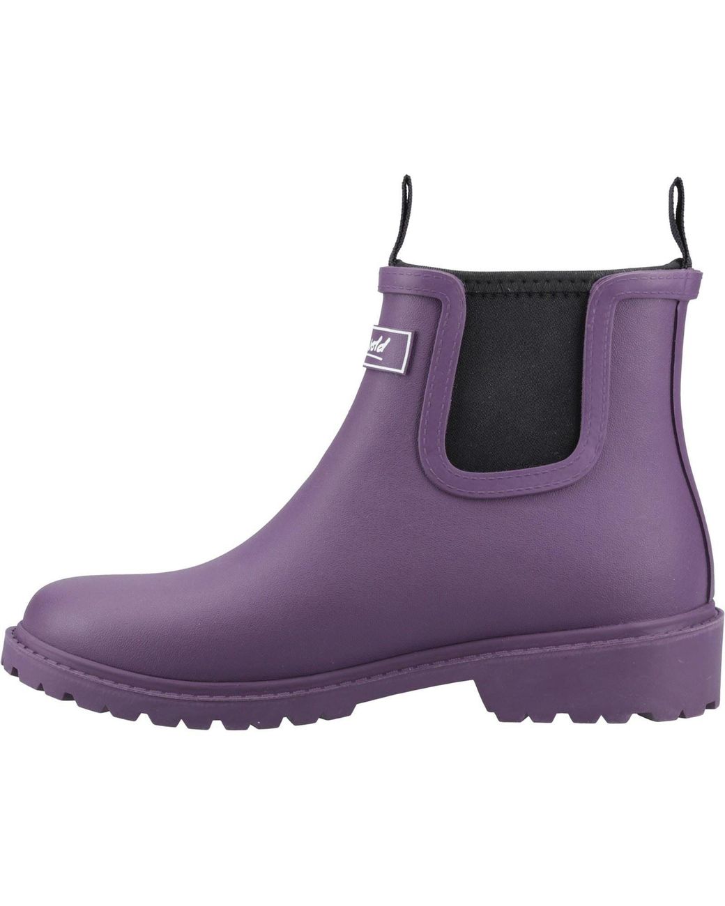 Cotswold Purple Barton Synthetic Wellington Boots