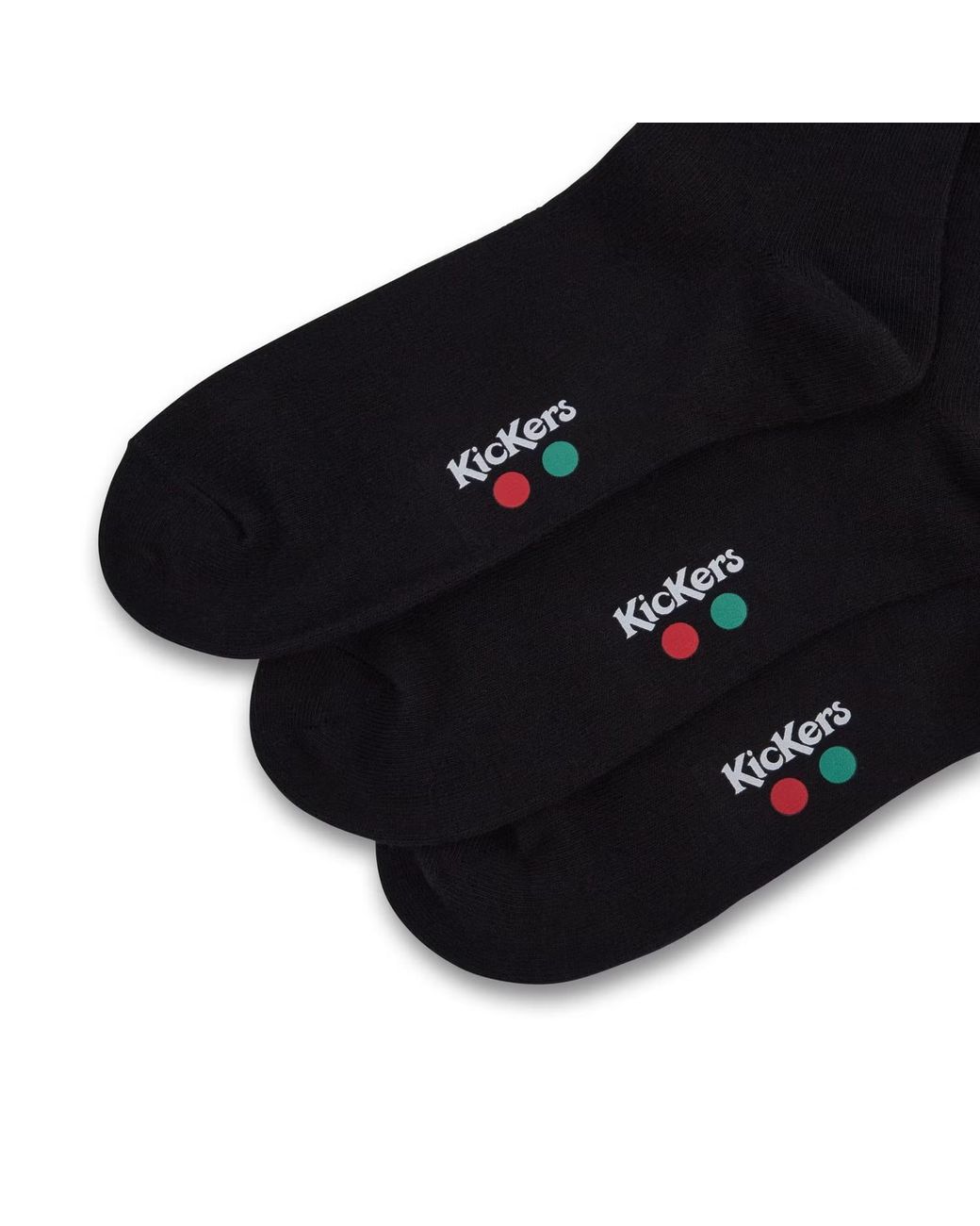 Kickers Red 3 Pack Socks