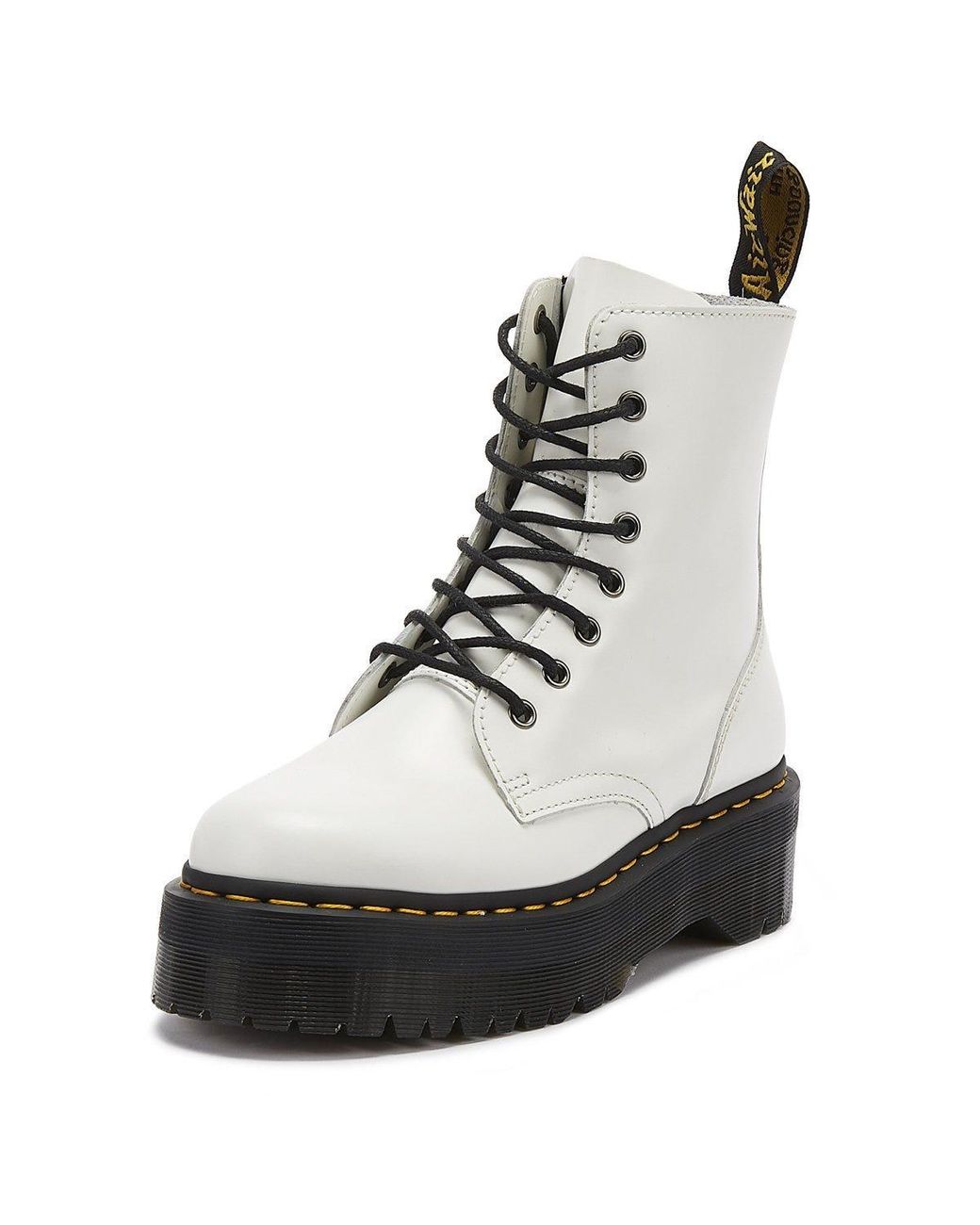 dr martens jadon platform white