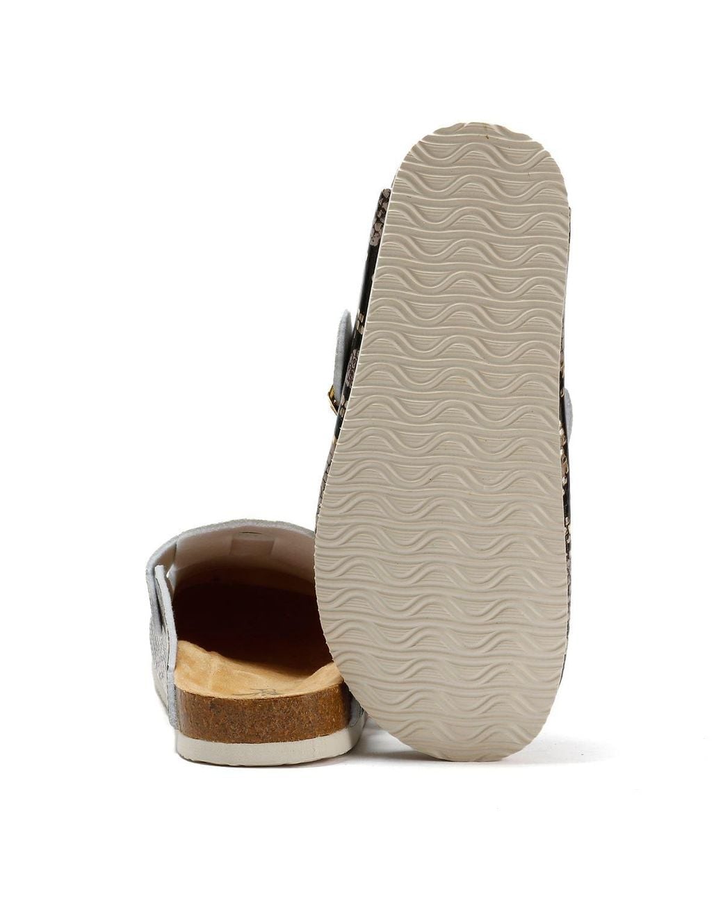 Original Penguin Metallic Poppy Snake Mules
