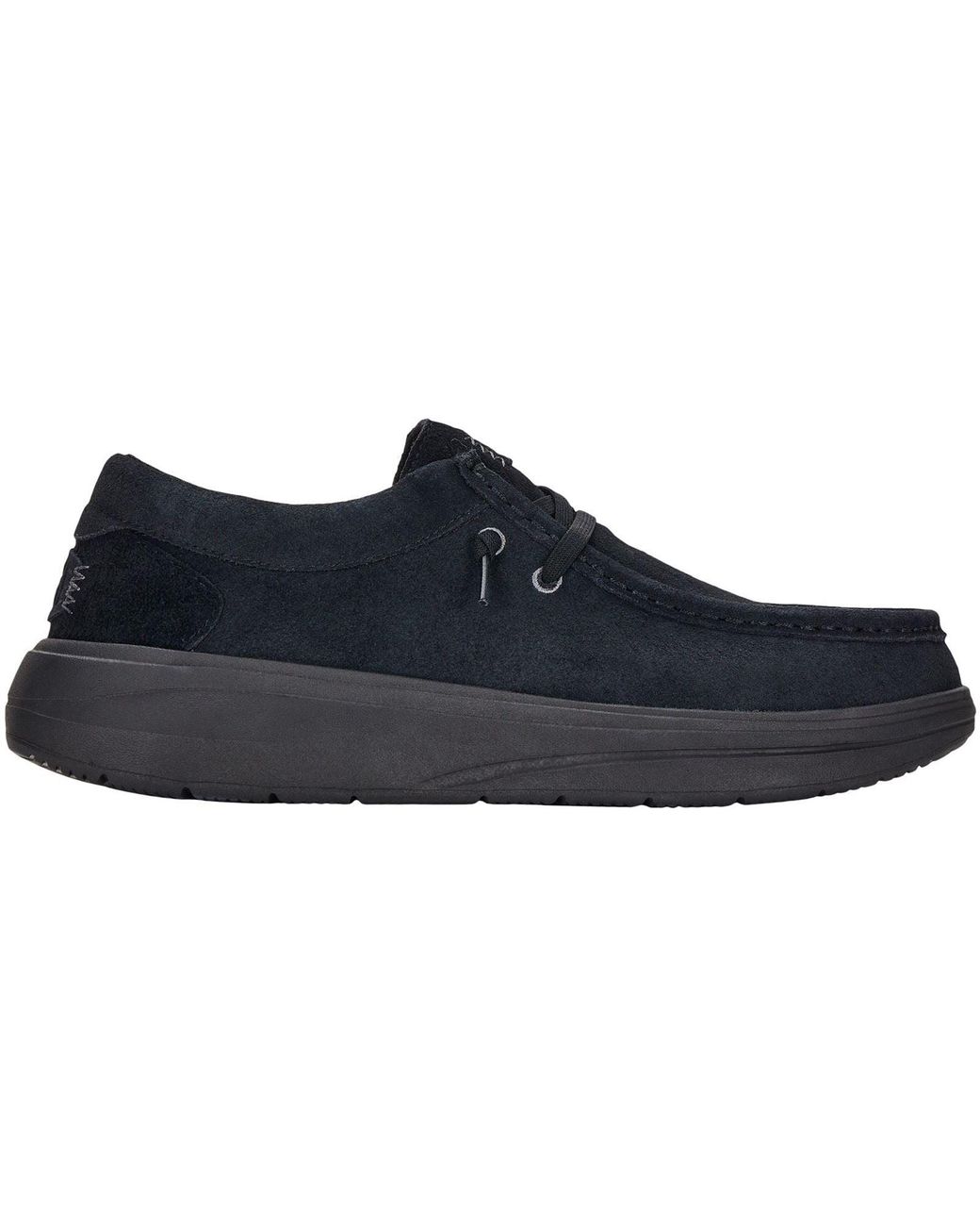 HeyDude Blue Wally X Suede Shoes for men