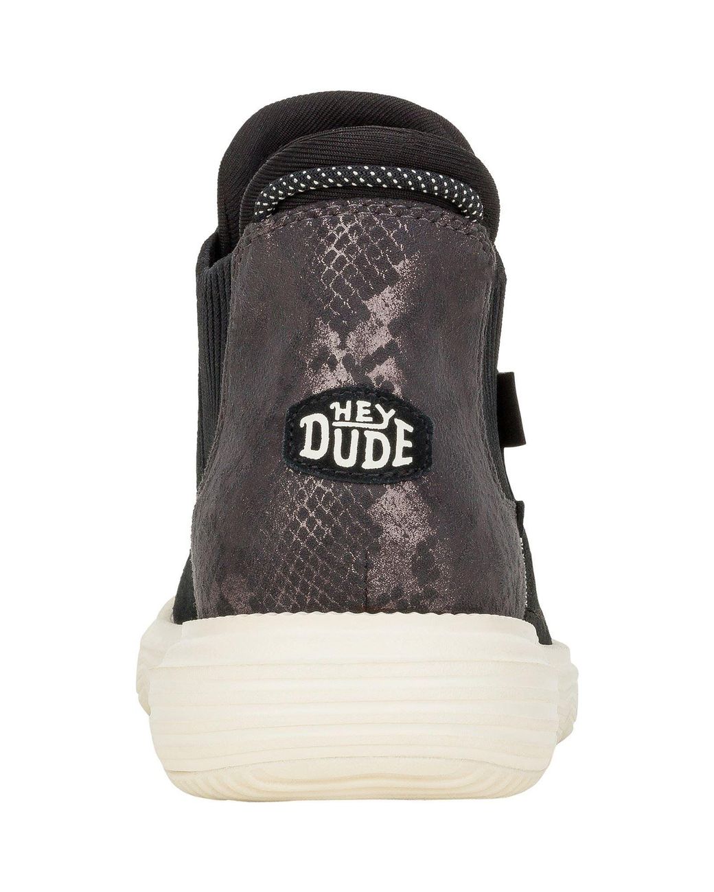 HeyDude Blue Branson Novelty Leather /Snake Boots