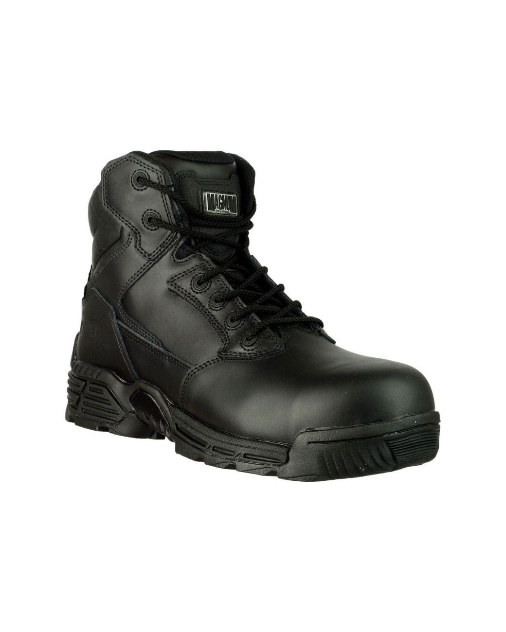 Magnum Black Stealth Force 6.0 Leather Safety Boots