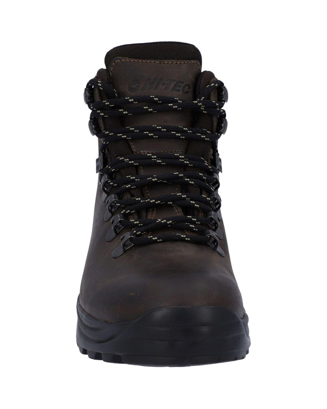 Hi-tec Black Ravine Leather Hiking Boots