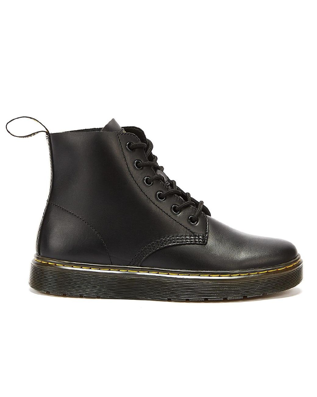 Dr. Martens Thurston Lusso Leather Chukka Boots in Black for