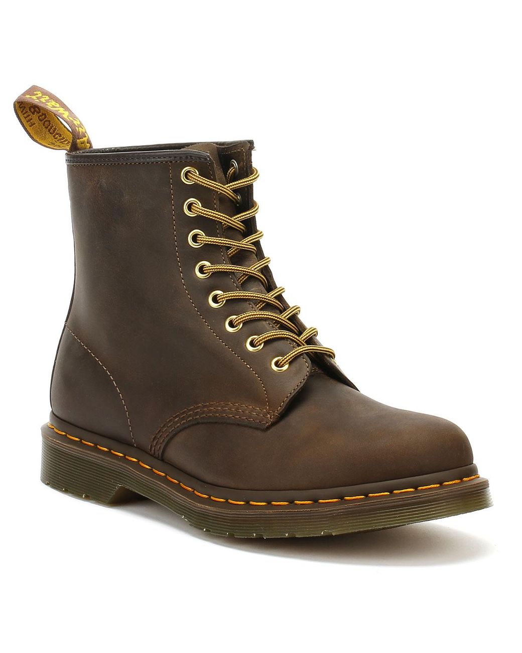 Dr. Martens Leather 1460 Original, Unisex-adult Lace-up Boots in Brown ...