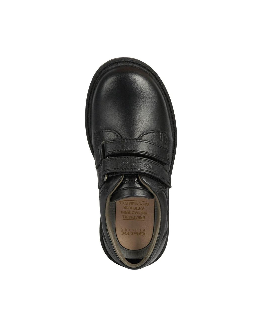 Geox Black Shaylax Leather Shoes