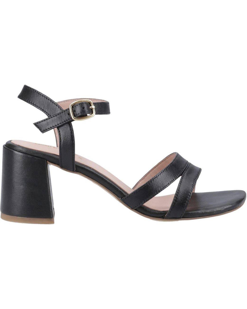 Hush Puppies Brown Nalani Leather Heels