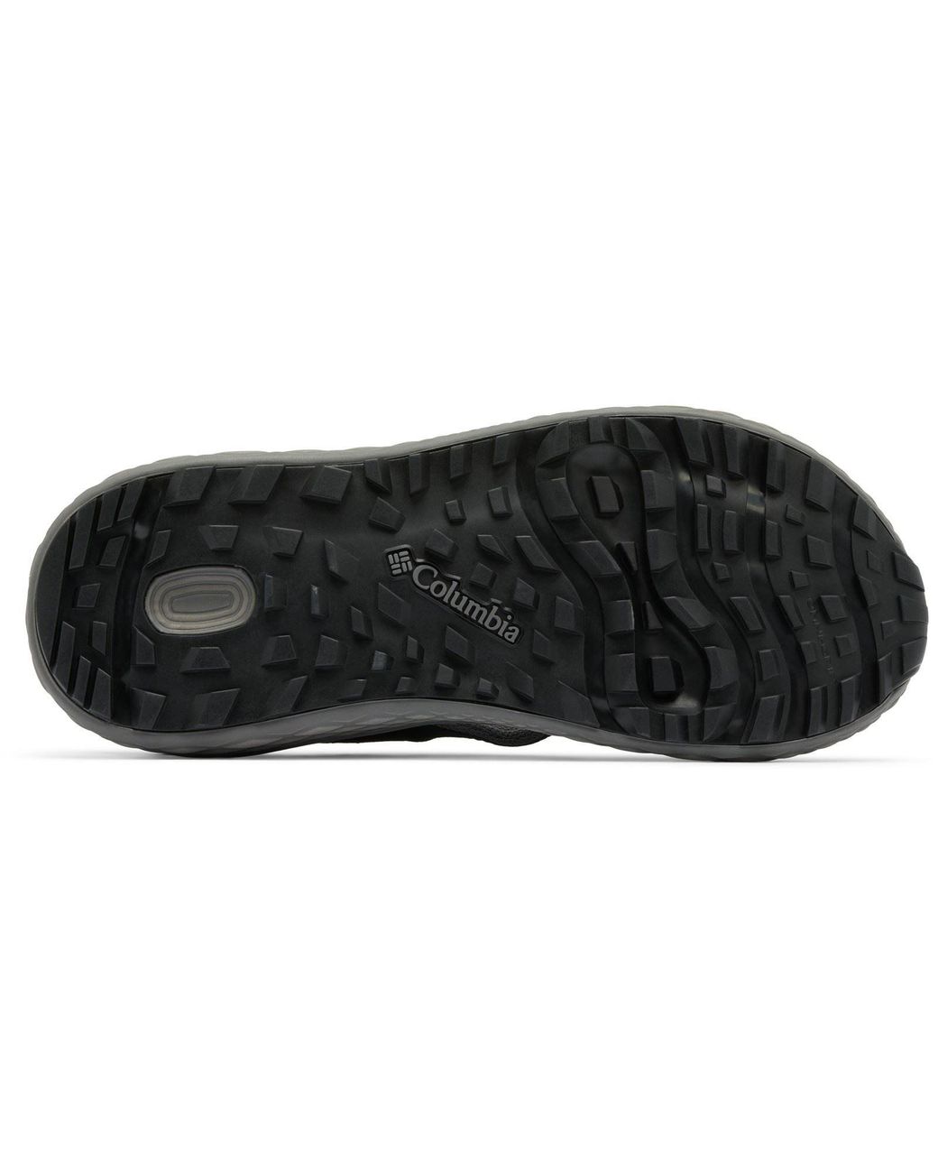 Columbia Black Konos Hiker 3-Strap Polyester Sandals for men