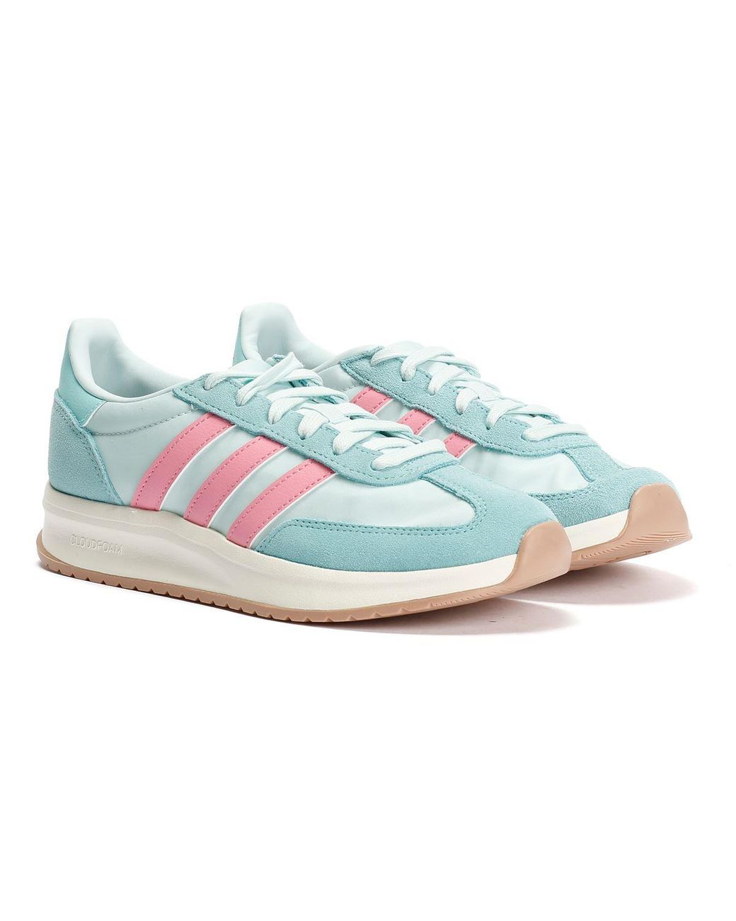 Adidas Blue Run 70S 2.0 Leather Halo Mint Trainers