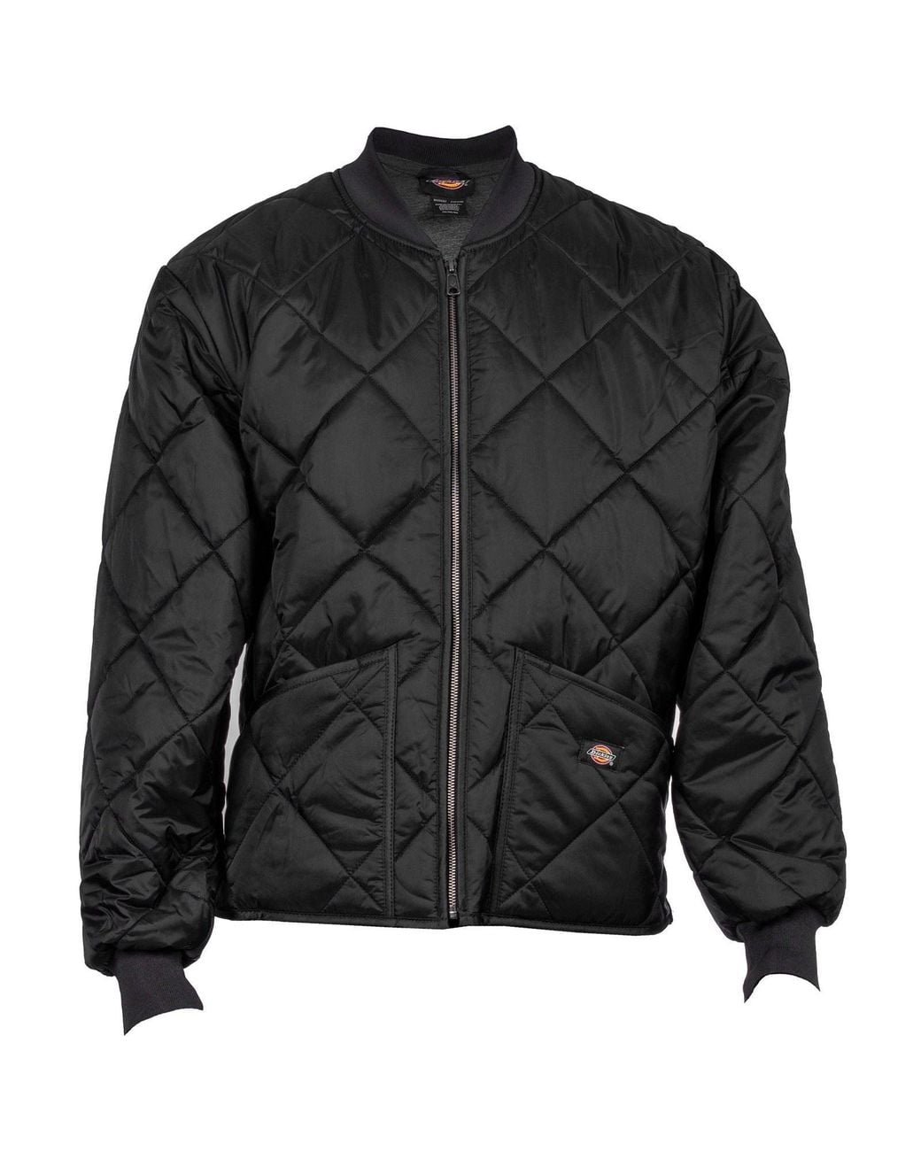 Dickies Black Diamond Quilted Jacket Nylon for men