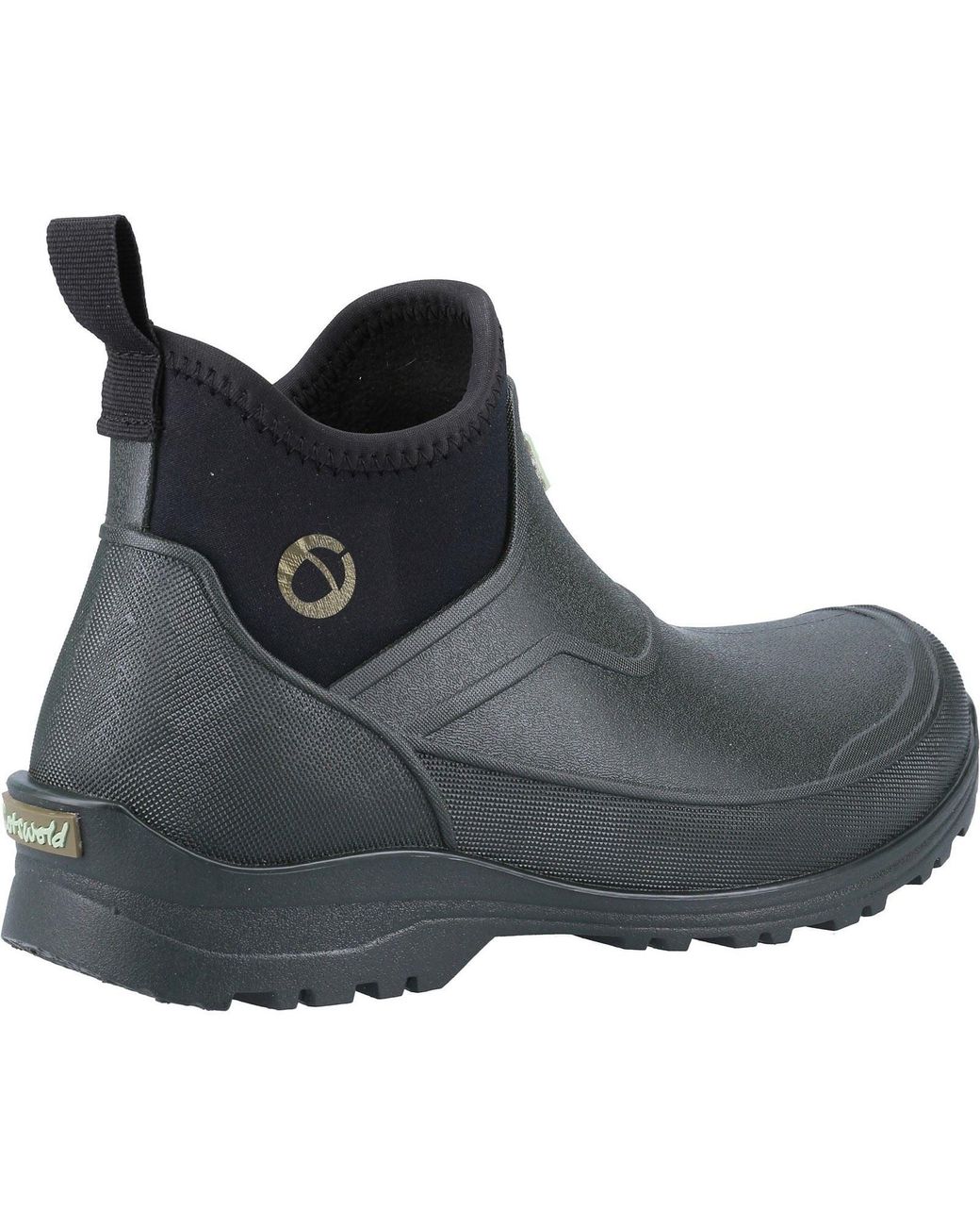Cotswold Black Coleford Synthetic Wellington Boots