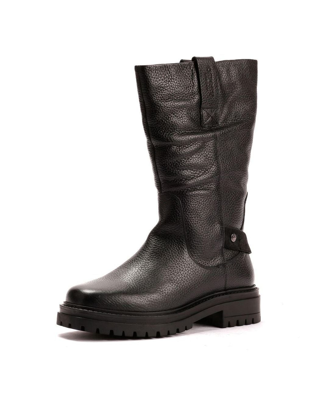 Osprey Blue The Gabarron Leather Boots