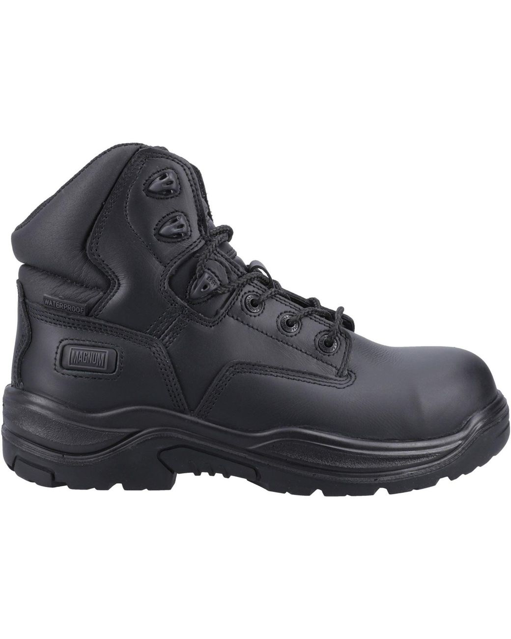 Magnum Black Responder Leather Safety Boots