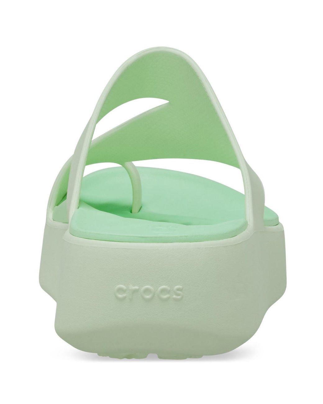 CROCSTM Green Getaway Platform Thermoplastic Jade Tint Sandals