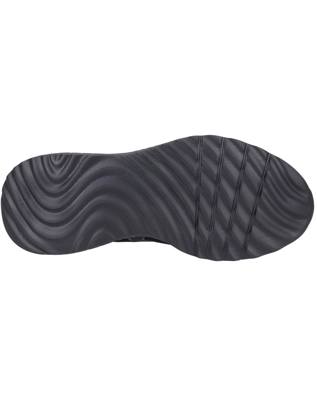Skechers Black Bobs Squad Chaos Elevated Drift 118034-Bbk Lace Up Shoes for men