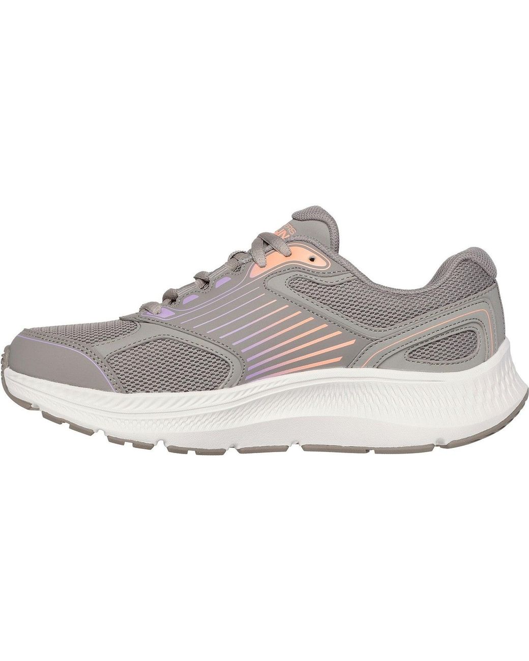 Skechers Gray Go Run Consistent 2.0 Advantage 128606-Tpmt Taupe/Multi Lace Up Shoes