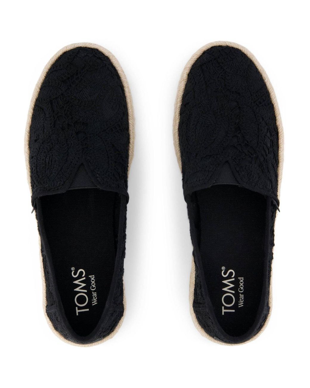 TOMS Blue Alpargata Rope 2.0 Shoe Cotton Espadrilles