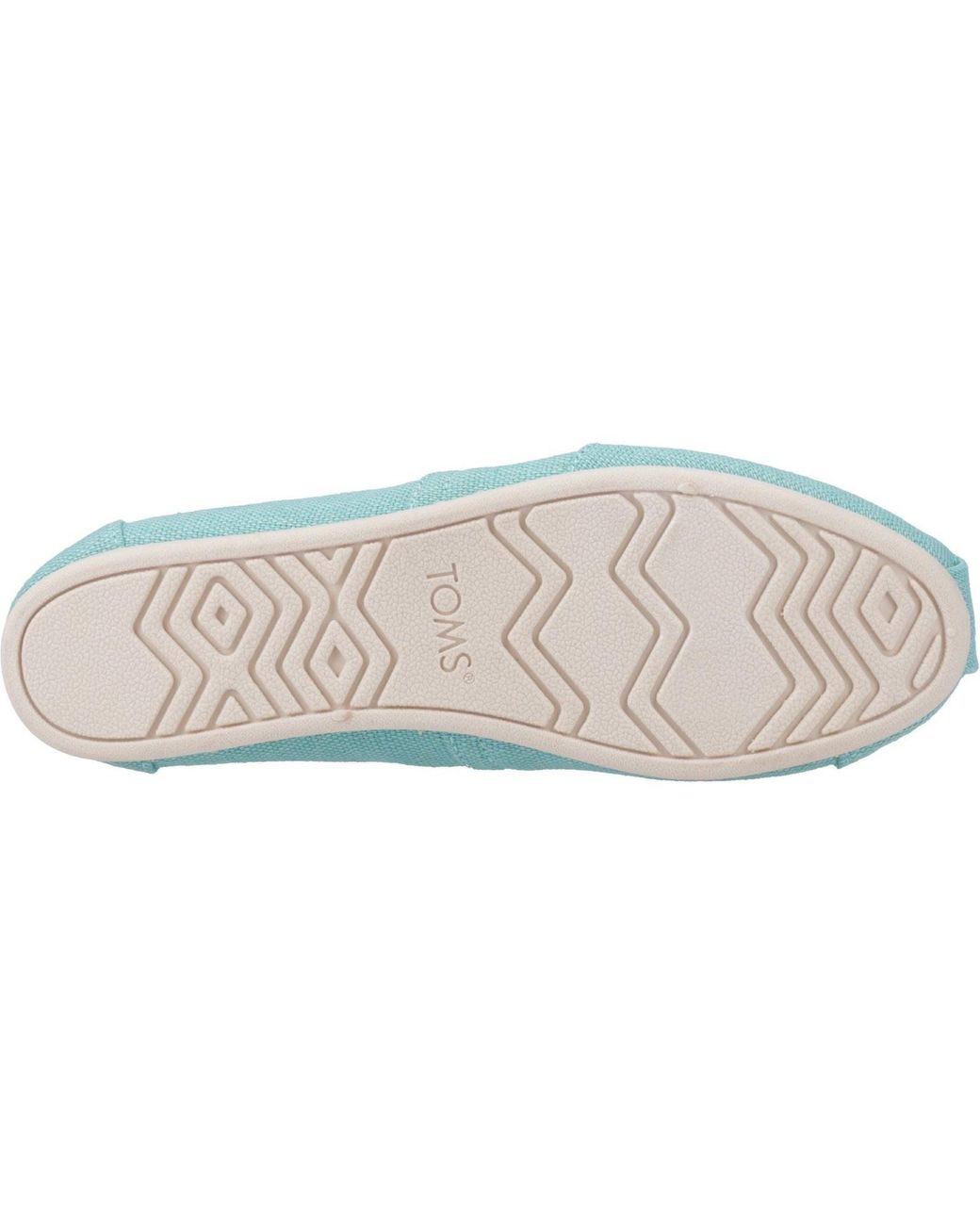 TOMS Blue Alpargata Classic Jute Aqua Espadrilles