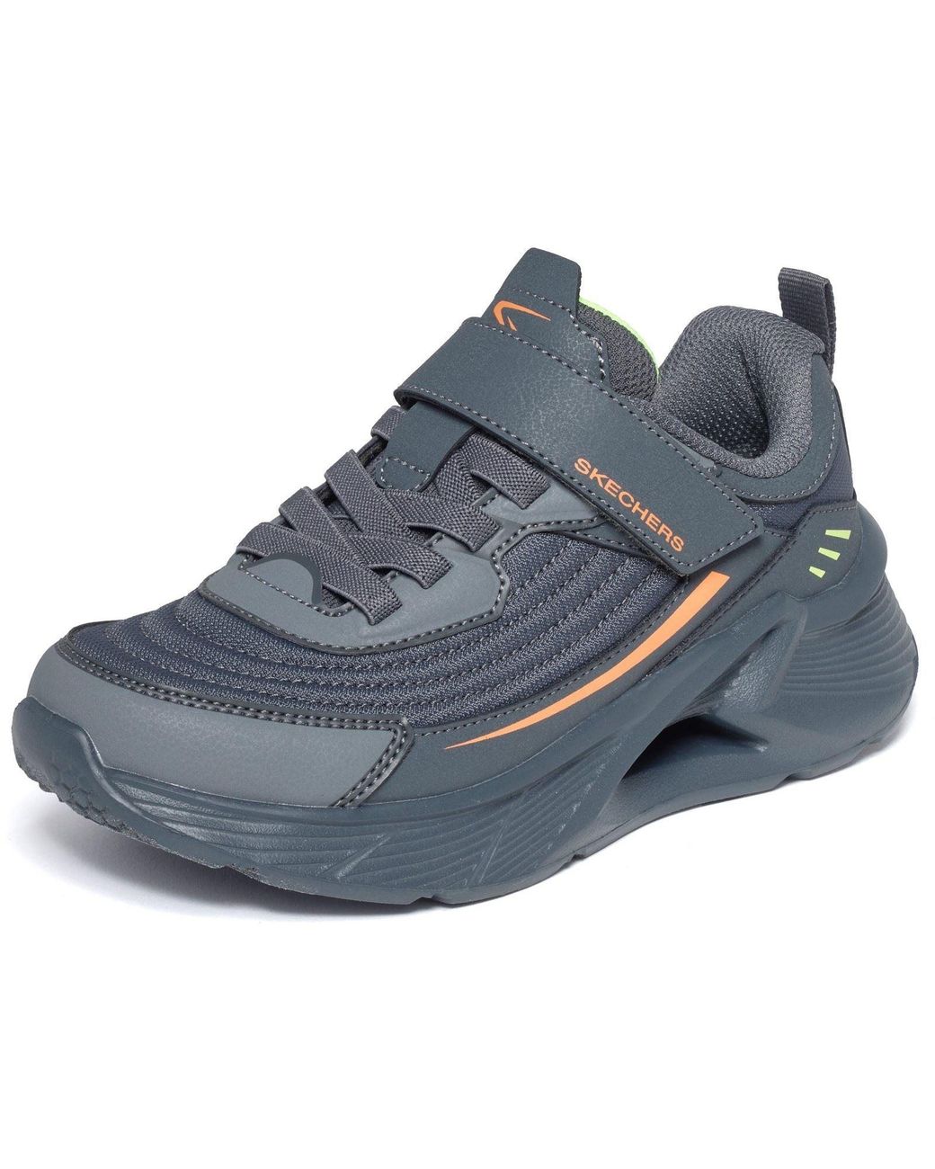 Skechers Black Tidal-Tech Stream Rush Textile Boy's/ Trainers for men