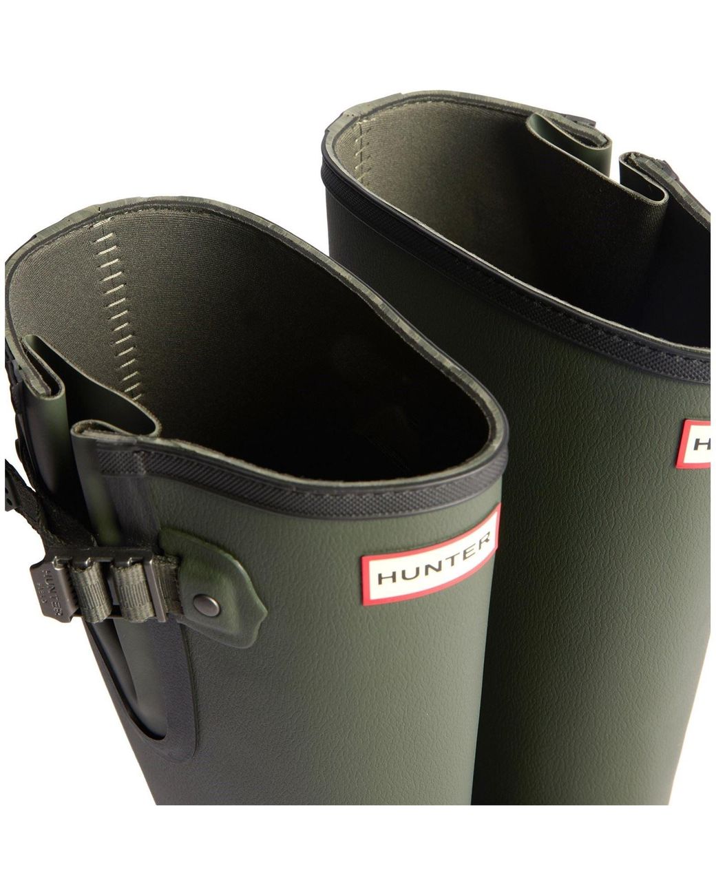 Hunter Green Field Downpour Boot Rubber Dark/ Wellington Boots