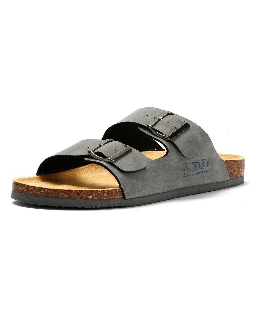 Original Penguin Gray Port 2 Sandals for men