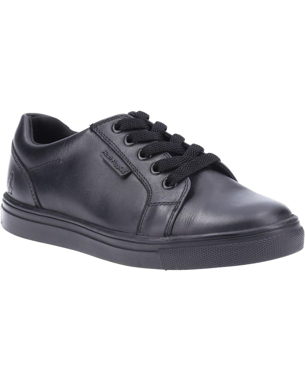 Hush Puppies Blue Sam Junior Leather Boys's Lace-Up Shoes