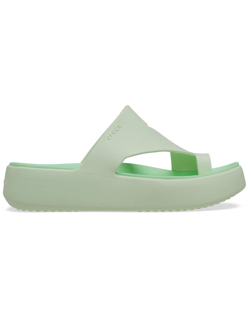 CROCSTM Green Getaway Platform Thermoplastic Jade Tint Sandals