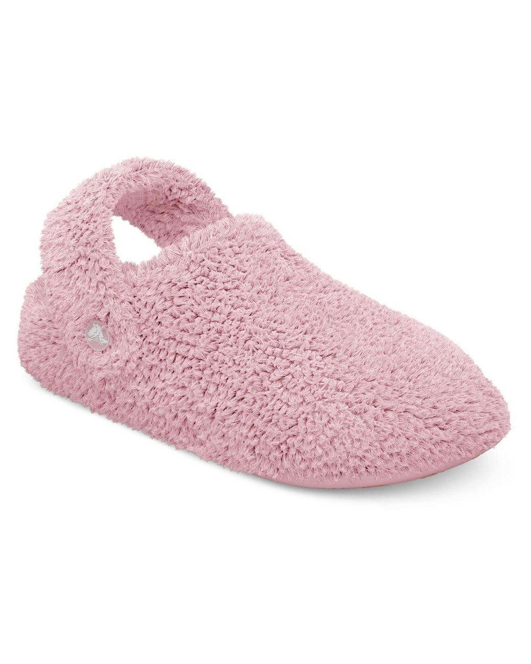 CROCSTM Pink Classic Cozzzy Polyester Girl's Milk Slippers